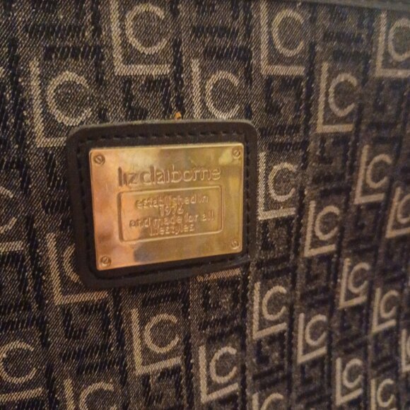 Vintage Liz Claiborne Overnight Laptop Carry on Tote Bag - Picture 3 of 5